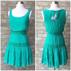 MWT Lily Rose Sleeveless Lined Mint Dress XS 🌸